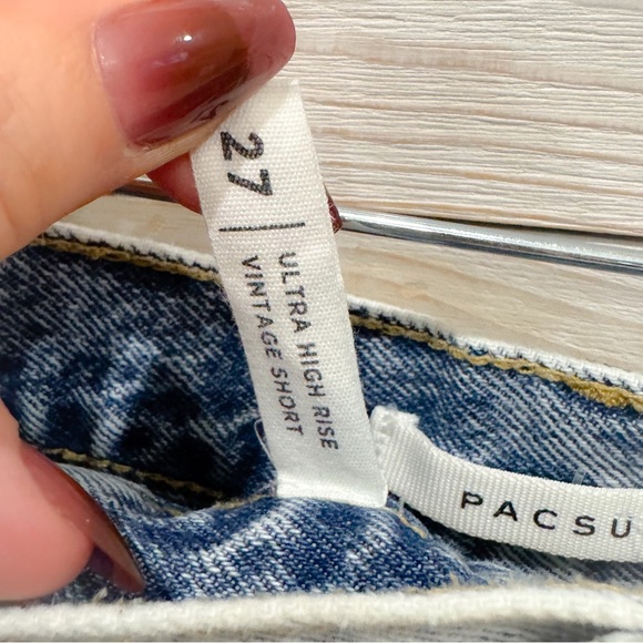 Pacsun distressed ultra high rise vintage shorts ❤️ - Picture 7 of 7